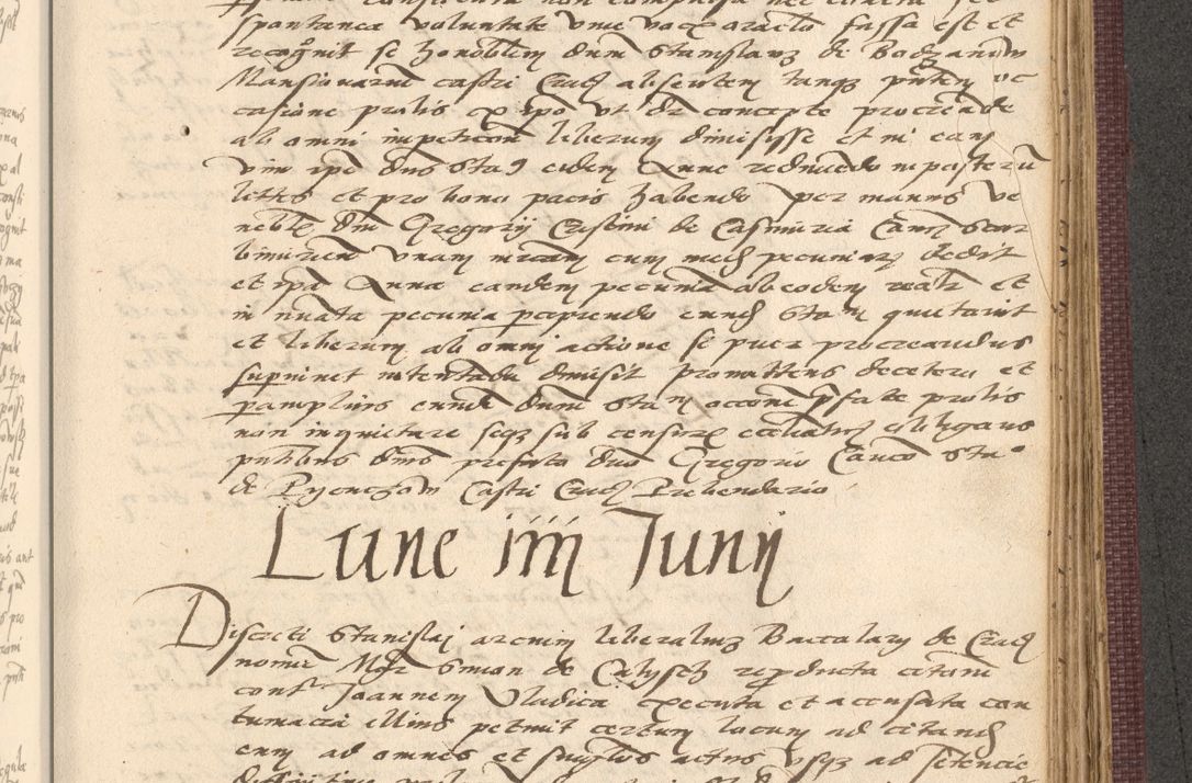 Zdjęcie nr 851 dla obiektu archiwalnego: Acta actorum, obligacionum sententiarumque tam interlocutoriarum quam diffinitivarum coram reverendo domino Thoma Roschnowsky canonico et officiali Cracoviensi generali ad annum Domini 1534, indicione septima, pontificatus sanctissimi in Christo patris domini et domini Clementis pape septimi, anno ipsius undecimo vel alias, ut dicitur vacante sede apostolica feliciter continuantur