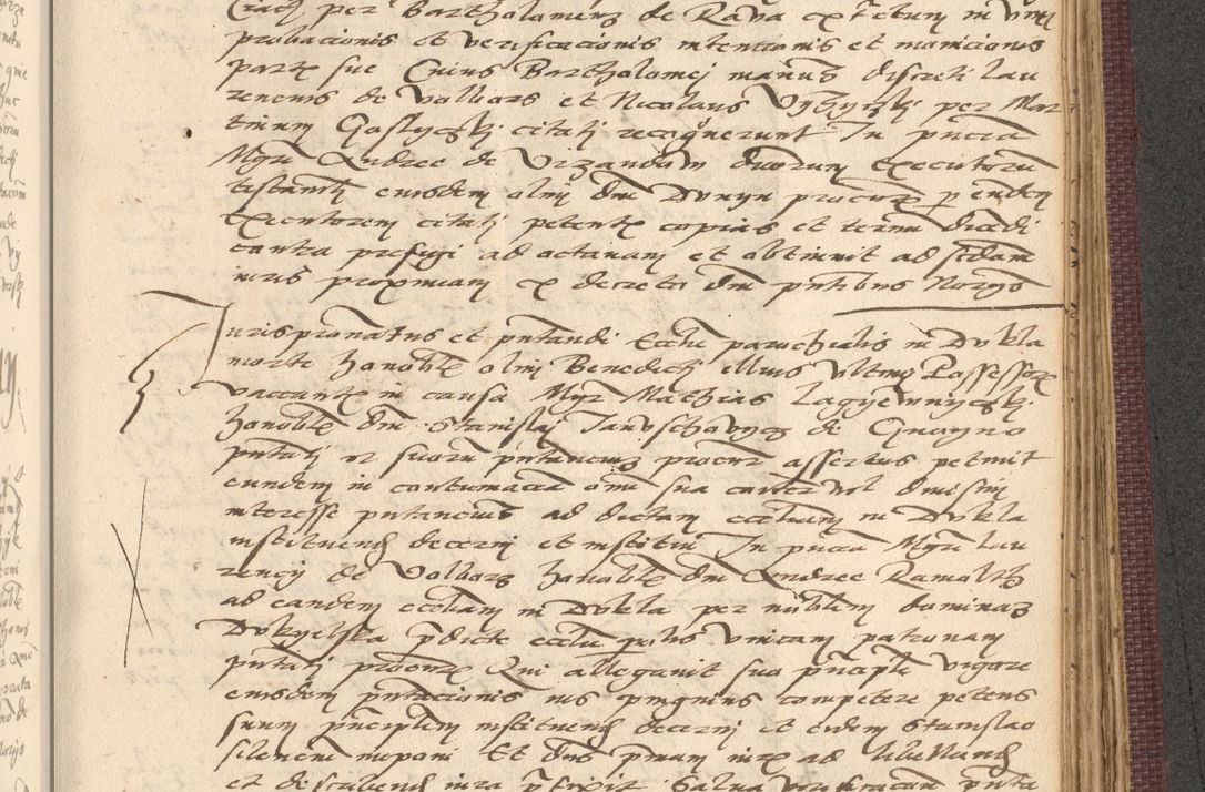 Zdjęcie nr 849 dla obiektu archiwalnego: Acta actorum, obligacionum sententiarumque tam interlocutoriarum quam diffinitivarum coram reverendo domino Thoma Roschnowsky canonico et officiali Cracoviensi generali ad annum Domini 1534, indicione septima, pontificatus sanctissimi in Christo patris domini et domini Clementis pape septimi, anno ipsius undecimo vel alias, ut dicitur vacante sede apostolica feliciter continuantur