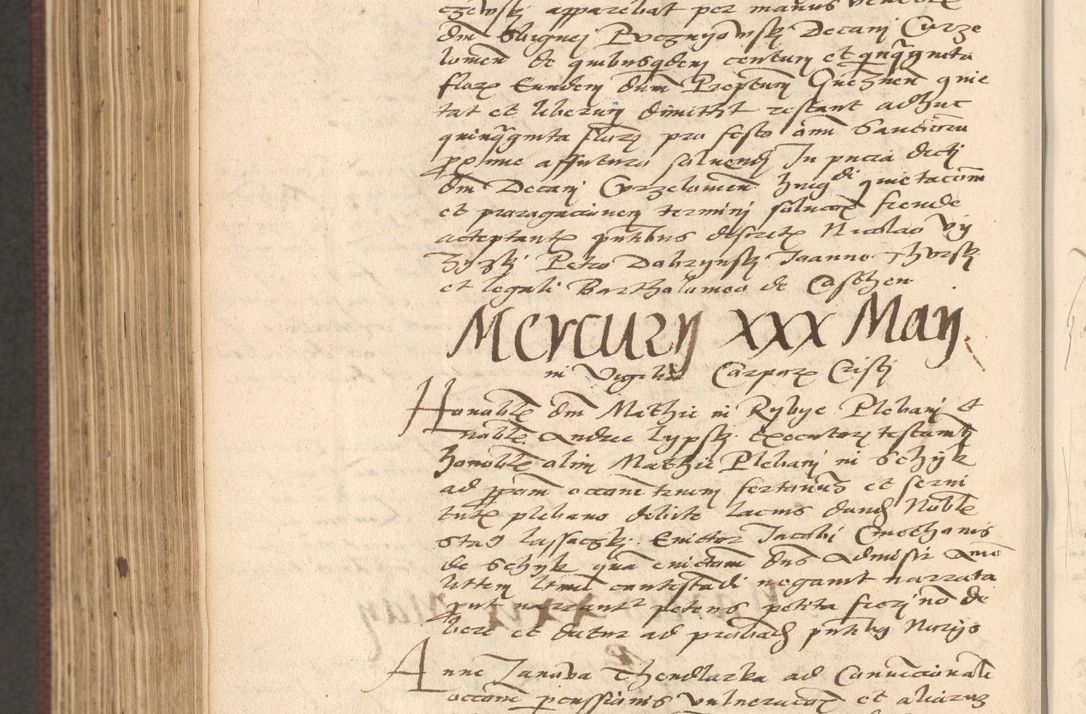 Zdjęcie nr 848 dla obiektu archiwalnego: Acta actorum, obligacionum sententiarumque tam interlocutoriarum quam diffinitivarum coram reverendo domino Thoma Roschnowsky canonico et officiali Cracoviensi generali ad annum Domini 1534, indicione septima, pontificatus sanctissimi in Christo patris domini et domini Clementis pape septimi, anno ipsius undecimo vel alias, ut dicitur vacante sede apostolica feliciter continuantur