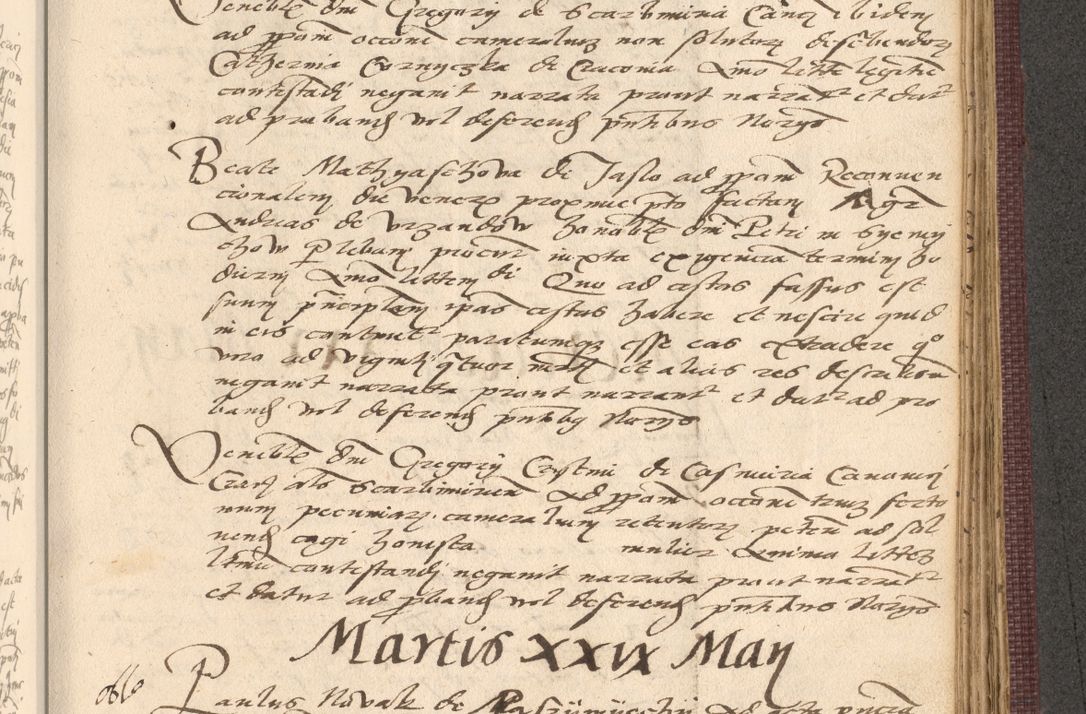 Zdjęcie nr 847 dla obiektu archiwalnego: Acta actorum, obligacionum sententiarumque tam interlocutoriarum quam diffinitivarum coram reverendo domino Thoma Roschnowsky canonico et officiali Cracoviensi generali ad annum Domini 1534, indicione septima, pontificatus sanctissimi in Christo patris domini et domini Clementis pape septimi, anno ipsius undecimo vel alias, ut dicitur vacante sede apostolica feliciter continuantur