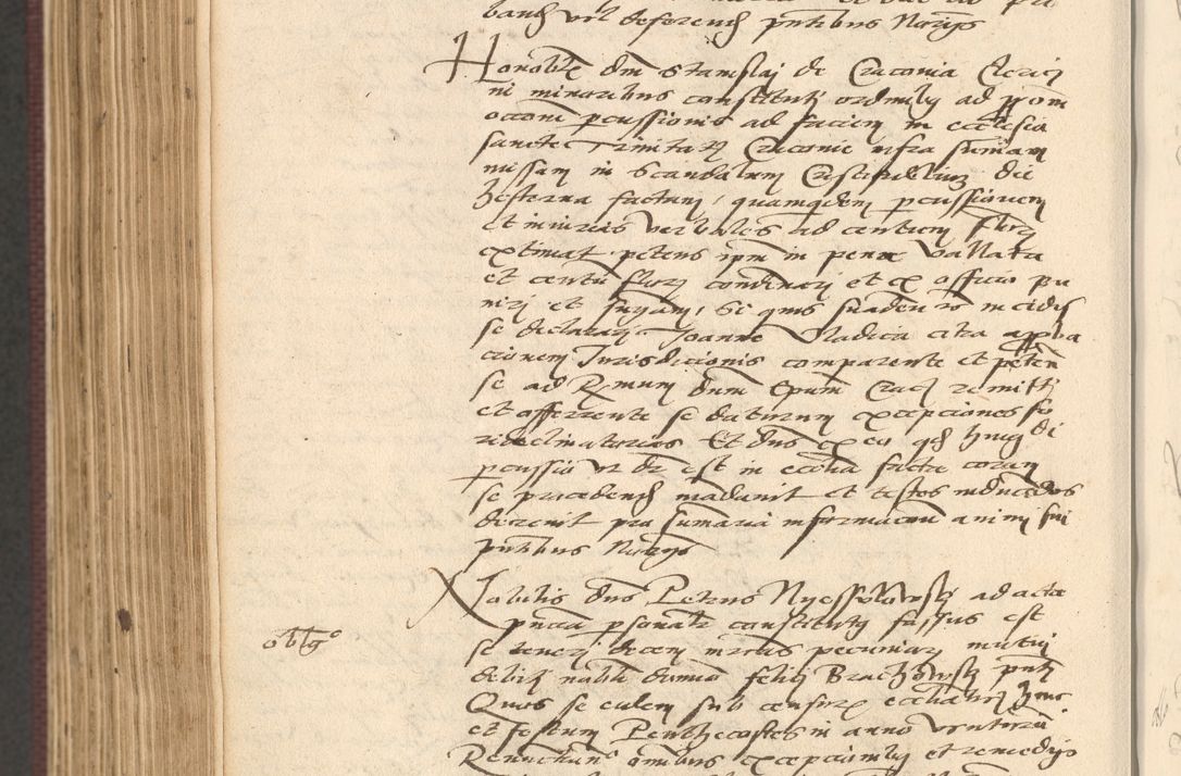Zdjęcie nr 846 dla obiektu archiwalnego: Acta actorum, obligacionum sententiarumque tam interlocutoriarum quam diffinitivarum coram reverendo domino Thoma Roschnowsky canonico et officiali Cracoviensi generali ad annum Domini 1534, indicione septima, pontificatus sanctissimi in Christo patris domini et domini Clementis pape septimi, anno ipsius undecimo vel alias, ut dicitur vacante sede apostolica feliciter continuantur
