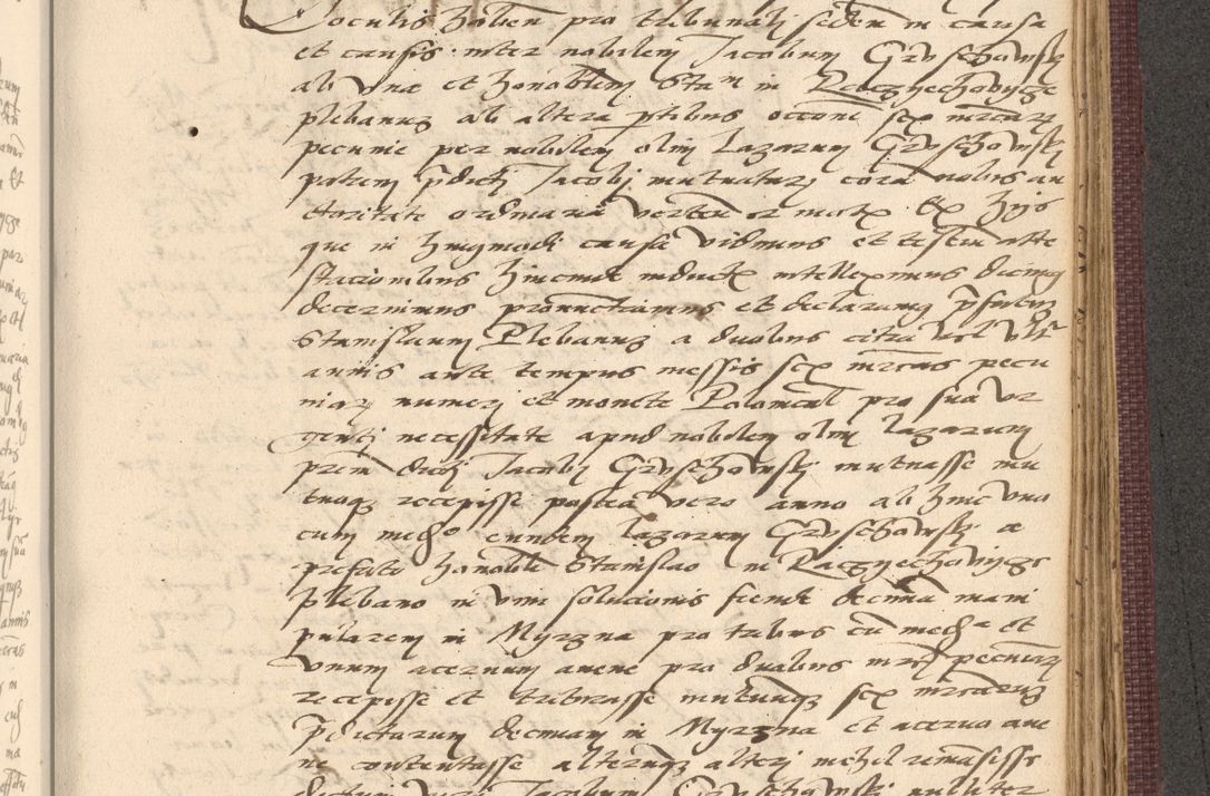 Zdjęcie nr 841 dla obiektu archiwalnego: Acta actorum, obligacionum sententiarumque tam interlocutoriarum quam diffinitivarum coram reverendo domino Thoma Roschnowsky canonico et officiali Cracoviensi generali ad annum Domini 1534, indicione septima, pontificatus sanctissimi in Christo patris domini et domini Clementis pape septimi, anno ipsius undecimo vel alias, ut dicitur vacante sede apostolica feliciter continuantur
