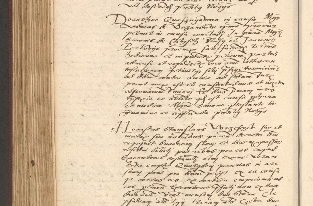 Zdjęcie nr 834 dla obiektu archiwalnego: Acta actorum, obligacionum sententiarumque tam interlocutoriarum quam diffinitivarum coram reverendo domino Thoma Roschnowsky canonico et officiali Cracoviensi generali ad annum Domini 1534, indicione septima, pontificatus sanctissimi in Christo patris domini et domini Clementis pape septimi, anno ipsius undecimo vel alias, ut dicitur vacante sede apostolica feliciter continuantur