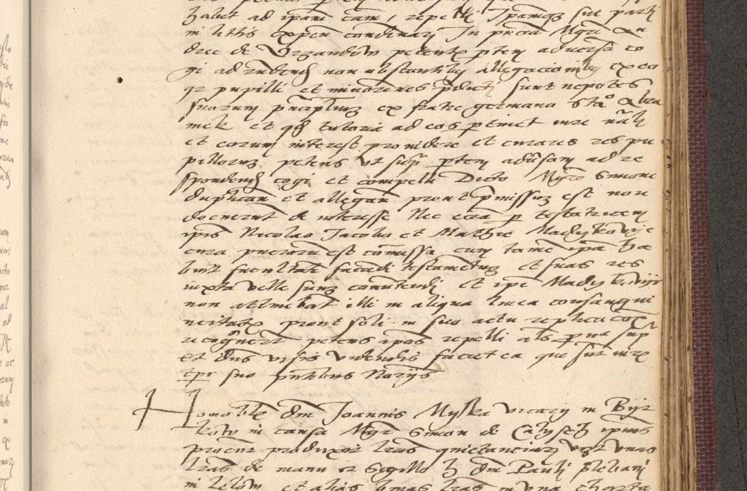 Zdjęcie nr 833 dla obiektu archiwalnego: Acta actorum, obligacionum sententiarumque tam interlocutoriarum quam diffinitivarum coram reverendo domino Thoma Roschnowsky canonico et officiali Cracoviensi generali ad annum Domini 1534, indicione septima, pontificatus sanctissimi in Christo patris domini et domini Clementis pape septimi, anno ipsius undecimo vel alias, ut dicitur vacante sede apostolica feliciter continuantur