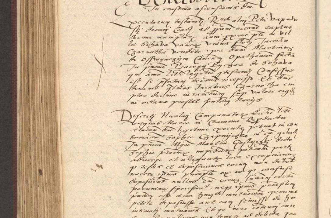 Zdjęcie nr 822 dla obiektu archiwalnego: Acta actorum, obligacionum sententiarumque tam interlocutoriarum quam diffinitivarum coram reverendo domino Thoma Roschnowsky canonico et officiali Cracoviensi generali ad annum Domini 1534, indicione septima, pontificatus sanctissimi in Christo patris domini et domini Clementis pape septimi, anno ipsius undecimo vel alias, ut dicitur vacante sede apostolica feliciter continuantur