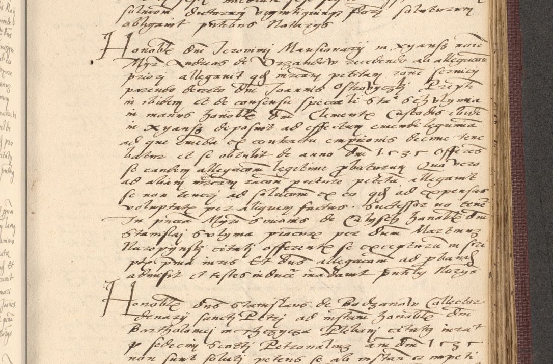 Zdjęcie nr 821 dla obiektu archiwalnego: Acta actorum, obligacionum sententiarumque tam interlocutoriarum quam diffinitivarum coram reverendo domino Thoma Roschnowsky canonico et officiali Cracoviensi generali ad annum Domini 1534, indicione septima, pontificatus sanctissimi in Christo patris domini et domini Clementis pape septimi, anno ipsius undecimo vel alias, ut dicitur vacante sede apostolica feliciter continuantur