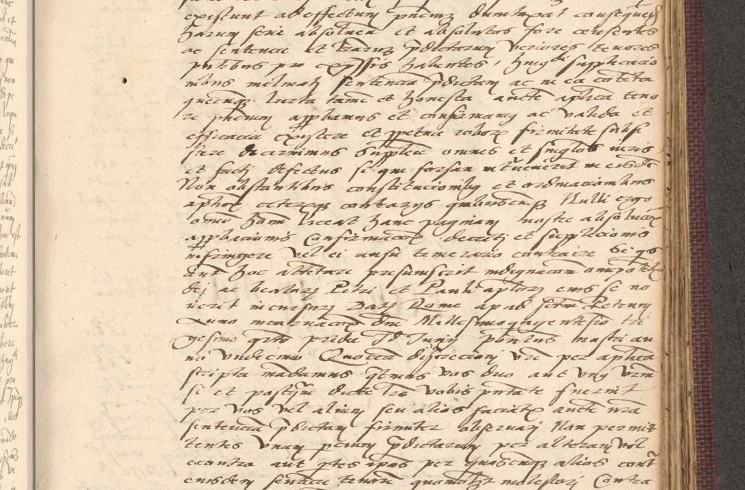Zdjęcie nr 815 dla obiektu archiwalnego: Acta actorum, obligacionum sententiarumque tam interlocutoriarum quam diffinitivarum coram reverendo domino Thoma Roschnowsky canonico et officiali Cracoviensi generali ad annum Domini 1534, indicione septima, pontificatus sanctissimi in Christo patris domini et domini Clementis pape septimi, anno ipsius undecimo vel alias, ut dicitur vacante sede apostolica feliciter continuantur
