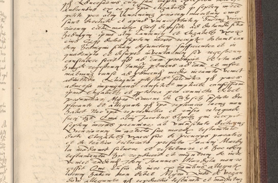 Zdjęcie nr 817 dla obiektu archiwalnego: Acta actorum, obligacionum sententiarumque tam interlocutoriarum quam diffinitivarum coram reverendo domino Thoma Roschnowsky canonico et officiali Cracoviensi generali ad annum Domini 1534, indicione septima, pontificatus sanctissimi in Christo patris domini et domini Clementis pape septimi, anno ipsius undecimo vel alias, ut dicitur vacante sede apostolica feliciter continuantur