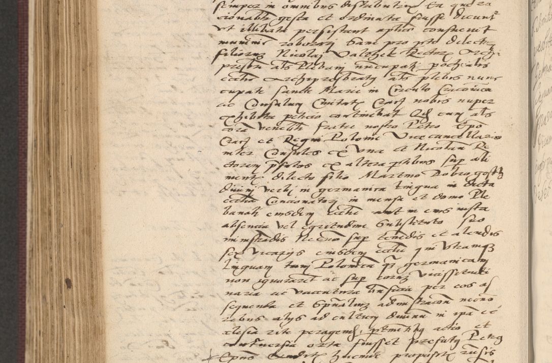 Zdjęcie nr 810 dla obiektu archiwalnego: Acta actorum, obligacionum sententiarumque tam interlocutoriarum quam diffinitivarum coram reverendo domino Thoma Roschnowsky canonico et officiali Cracoviensi generali ad annum Domini 1534, indicione septima, pontificatus sanctissimi in Christo patris domini et domini Clementis pape septimi, anno ipsius undecimo vel alias, ut dicitur vacante sede apostolica feliciter continuantur