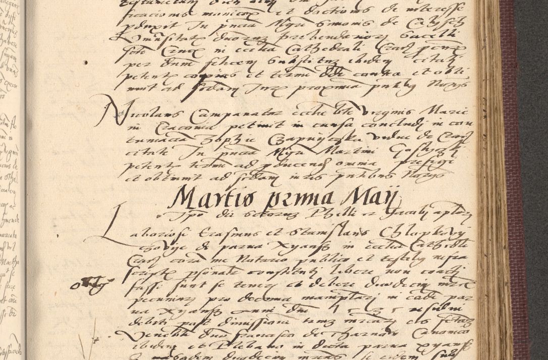 Zdjęcie nr 807 dla obiektu archiwalnego: Acta actorum, obligacionum sententiarumque tam interlocutoriarum quam diffinitivarum coram reverendo domino Thoma Roschnowsky canonico et officiali Cracoviensi generali ad annum Domini 1534, indicione septima, pontificatus sanctissimi in Christo patris domini et domini Clementis pape septimi, anno ipsius undecimo vel alias, ut dicitur vacante sede apostolica feliciter continuantur