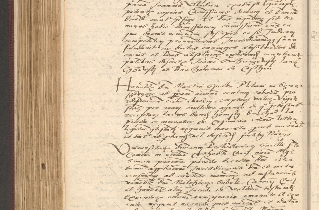 Zdjęcie nr 804 dla obiektu archiwalnego: Acta actorum, obligacionum sententiarumque tam interlocutoriarum quam diffinitivarum coram reverendo domino Thoma Roschnowsky canonico et officiali Cracoviensi generali ad annum Domini 1534, indicione septima, pontificatus sanctissimi in Christo patris domini et domini Clementis pape septimi, anno ipsius undecimo vel alias, ut dicitur vacante sede apostolica feliciter continuantur