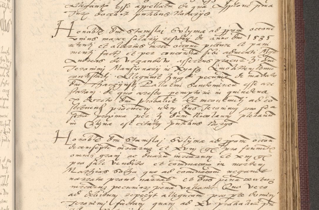 Zdjęcie nr 801 dla obiektu archiwalnego: Acta actorum, obligacionum sententiarumque tam interlocutoriarum quam diffinitivarum coram reverendo domino Thoma Roschnowsky canonico et officiali Cracoviensi generali ad annum Domini 1534, indicione septima, pontificatus sanctissimi in Christo patris domini et domini Clementis pape septimi, anno ipsius undecimo vel alias, ut dicitur vacante sede apostolica feliciter continuantur