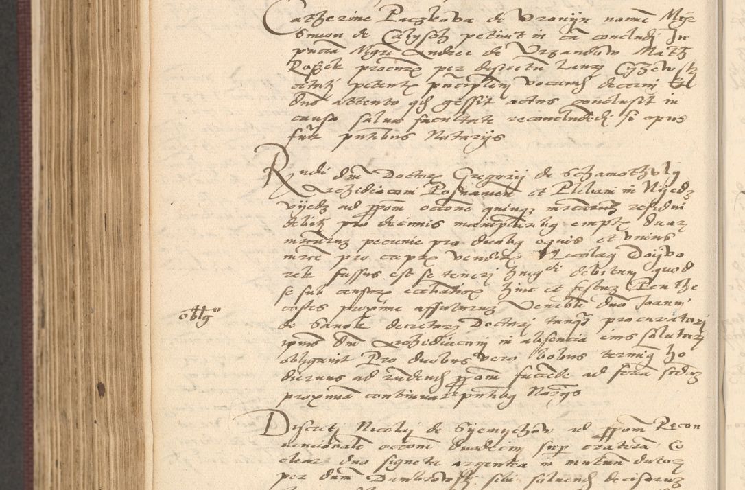 Zdjęcie nr 802 dla obiektu archiwalnego: Acta actorum, obligacionum sententiarumque tam interlocutoriarum quam diffinitivarum coram reverendo domino Thoma Roschnowsky canonico et officiali Cracoviensi generali ad annum Domini 1534, indicione septima, pontificatus sanctissimi in Christo patris domini et domini Clementis pape septimi, anno ipsius undecimo vel alias, ut dicitur vacante sede apostolica feliciter continuantur