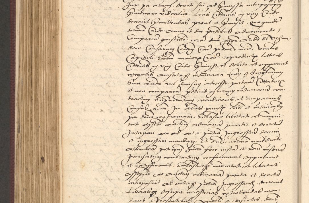 Zdjęcie nr 796 dla obiektu archiwalnego: Acta actorum, obligacionum sententiarumque tam interlocutoriarum quam diffinitivarum coram reverendo domino Thoma Roschnowsky canonico et officiali Cracoviensi generali ad annum Domini 1534, indicione septima, pontificatus sanctissimi in Christo patris domini et domini Clementis pape septimi, anno ipsius undecimo vel alias, ut dicitur vacante sede apostolica feliciter continuantur