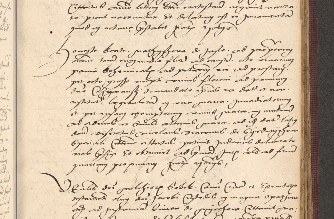 Zdjęcie nr 785 dla obiektu archiwalnego: Acta actorum, obligacionum sententiarumque tam interlocutoriarum quam diffinitivarum coram reverendo domino Thoma Roschnowsky canonico et officiali Cracoviensi generali ad annum Domini 1534, indicione septima, pontificatus sanctissimi in Christo patris domini et domini Clementis pape septimi, anno ipsius undecimo vel alias, ut dicitur vacante sede apostolica feliciter continuantur