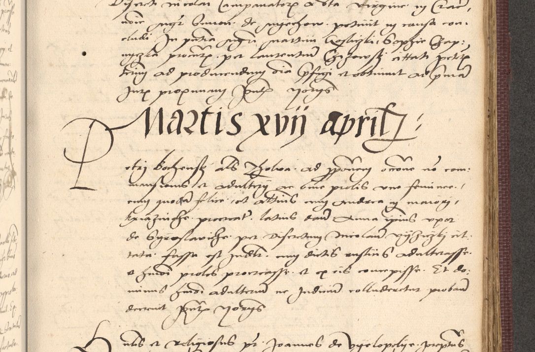 Zdjęcie nr 779 dla obiektu archiwalnego: Acta actorum, obligacionum sententiarumque tam interlocutoriarum quam diffinitivarum coram reverendo domino Thoma Roschnowsky canonico et officiali Cracoviensi generali ad annum Domini 1534, indicione septima, pontificatus sanctissimi in Christo patris domini et domini Clementis pape septimi, anno ipsius undecimo vel alias, ut dicitur vacante sede apostolica feliciter continuantur