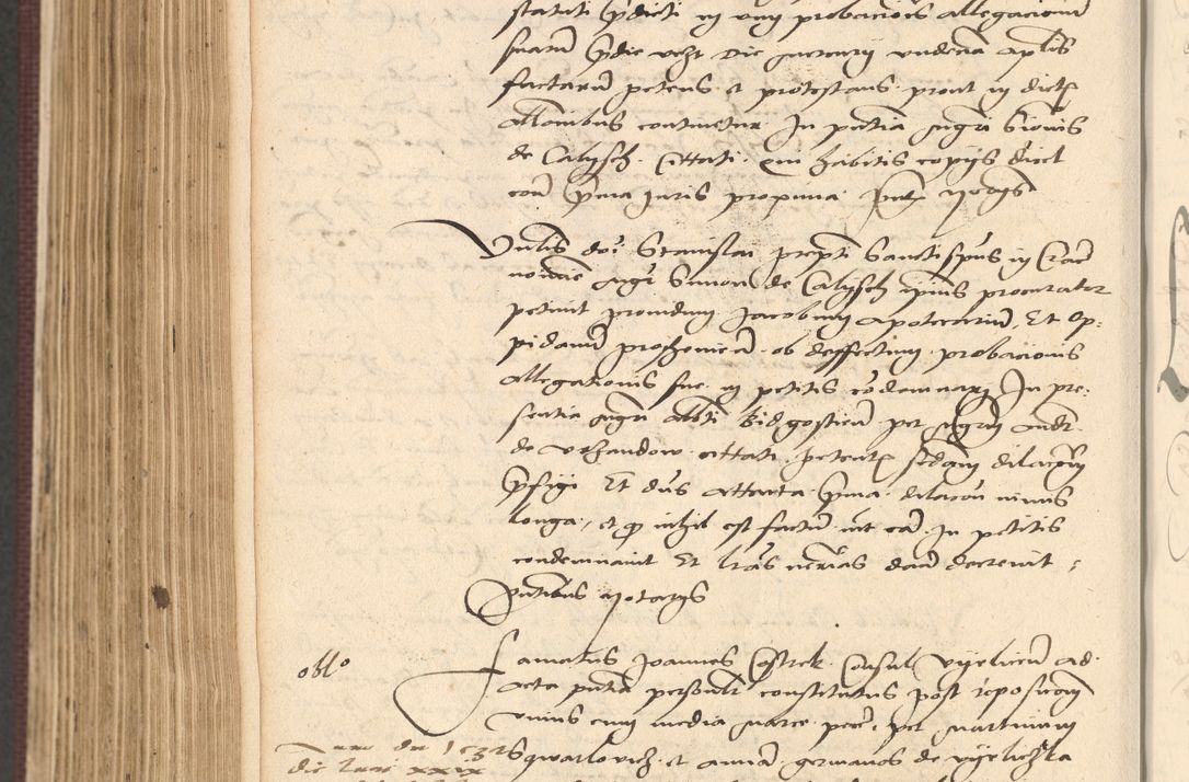 Zdjęcie nr 776 dla obiektu archiwalnego: Acta actorum, obligacionum sententiarumque tam interlocutoriarum quam diffinitivarum coram reverendo domino Thoma Roschnowsky canonico et officiali Cracoviensi generali ad annum Domini 1534, indicione septima, pontificatus sanctissimi in Christo patris domini et domini Clementis pape septimi, anno ipsius undecimo vel alias, ut dicitur vacante sede apostolica feliciter continuantur