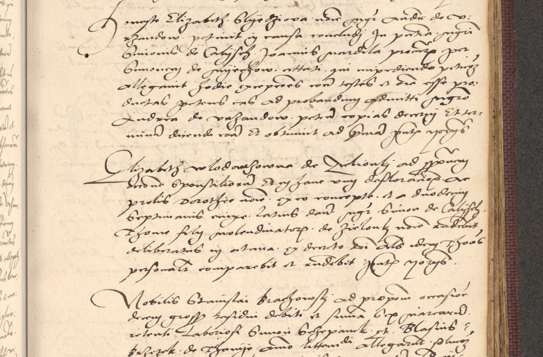 Zdjęcie nr 775 dla obiektu archiwalnego: Acta actorum, obligacionum sententiarumque tam interlocutoriarum quam diffinitivarum coram reverendo domino Thoma Roschnowsky canonico et officiali Cracoviensi generali ad annum Domini 1534, indicione septima, pontificatus sanctissimi in Christo patris domini et domini Clementis pape septimi, anno ipsius undecimo vel alias, ut dicitur vacante sede apostolica feliciter continuantur