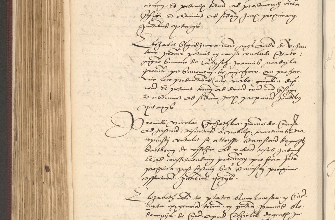 Zdjęcie nr 770 dla obiektu archiwalnego: Acta actorum, obligacionum sententiarumque tam interlocutoriarum quam diffinitivarum coram reverendo domino Thoma Roschnowsky canonico et officiali Cracoviensi generali ad annum Domini 1534, indicione septima, pontificatus sanctissimi in Christo patris domini et domini Clementis pape septimi, anno ipsius undecimo vel alias, ut dicitur vacante sede apostolica feliciter continuantur