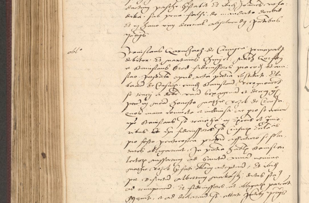 Zdjęcie nr 766 dla obiektu archiwalnego: Acta actorum, obligacionum sententiarumque tam interlocutoriarum quam diffinitivarum coram reverendo domino Thoma Roschnowsky canonico et officiali Cracoviensi generali ad annum Domini 1534, indicione septima, pontificatus sanctissimi in Christo patris domini et domini Clementis pape septimi, anno ipsius undecimo vel alias, ut dicitur vacante sede apostolica feliciter continuantur