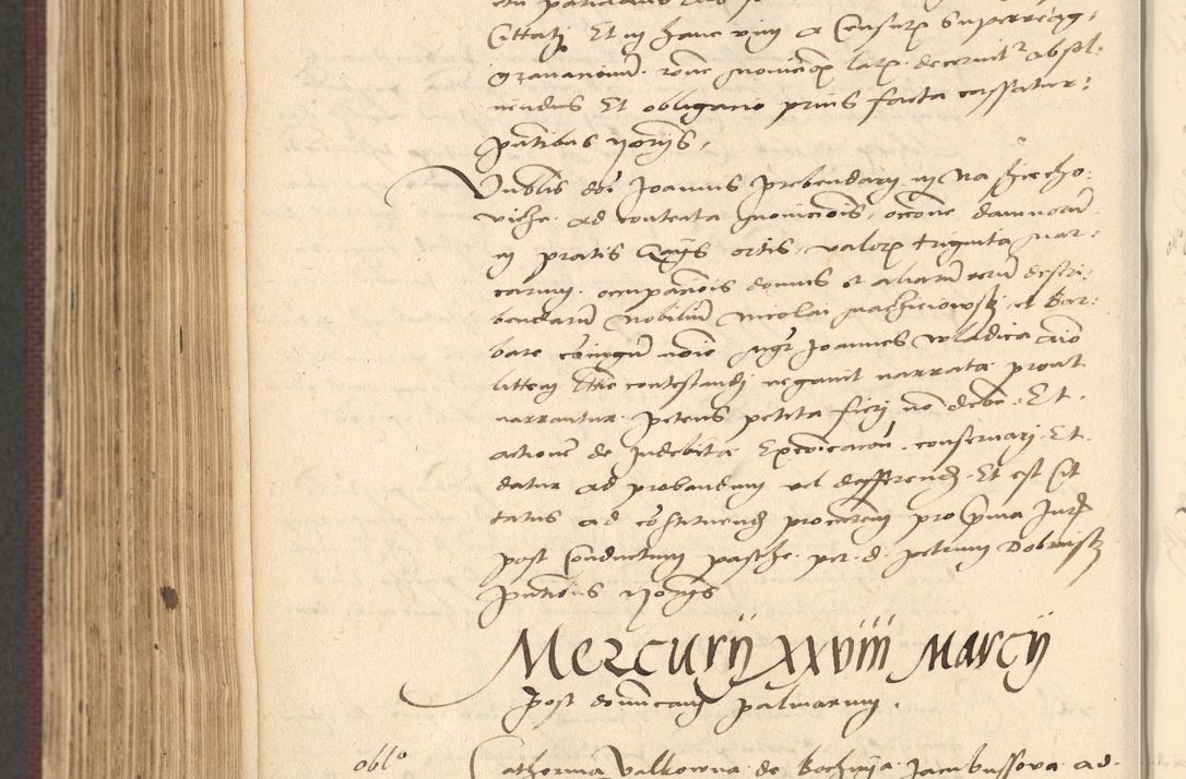 Zdjęcie nr 764 dla obiektu archiwalnego: Acta actorum, obligacionum sententiarumque tam interlocutoriarum quam diffinitivarum coram reverendo domino Thoma Roschnowsky canonico et officiali Cracoviensi generali ad annum Domini 1534, indicione septima, pontificatus sanctissimi in Christo patris domini et domini Clementis pape septimi, anno ipsius undecimo vel alias, ut dicitur vacante sede apostolica feliciter continuantur