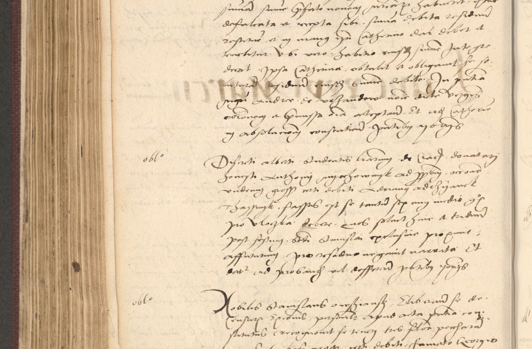 Zdjęcie nr 762 dla obiektu archiwalnego: Acta actorum, obligacionum sententiarumque tam interlocutoriarum quam diffinitivarum coram reverendo domino Thoma Roschnowsky canonico et officiali Cracoviensi generali ad annum Domini 1534, indicione septima, pontificatus sanctissimi in Christo patris domini et domini Clementis pape septimi, anno ipsius undecimo vel alias, ut dicitur vacante sede apostolica feliciter continuantur