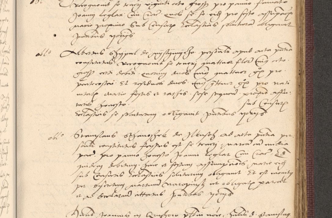 Zdjęcie nr 755 dla obiektu archiwalnego: Acta actorum, obligacionum sententiarumque tam interlocutoriarum quam diffinitivarum coram reverendo domino Thoma Roschnowsky canonico et officiali Cracoviensi generali ad annum Domini 1534, indicione septima, pontificatus sanctissimi in Christo patris domini et domini Clementis pape septimi, anno ipsius undecimo vel alias, ut dicitur vacante sede apostolica feliciter continuantur
