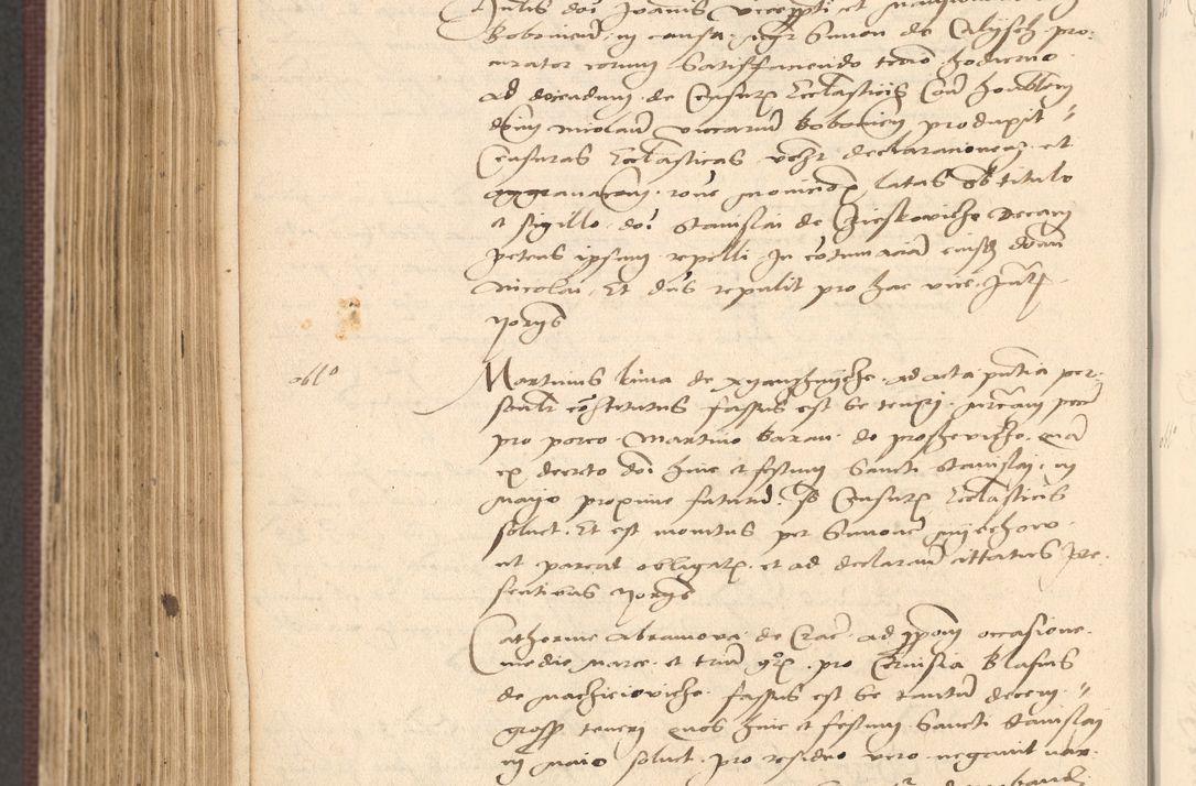 Zdjęcie nr 756 dla obiektu archiwalnego: Acta actorum, obligacionum sententiarumque tam interlocutoriarum quam diffinitivarum coram reverendo domino Thoma Roschnowsky canonico et officiali Cracoviensi generali ad annum Domini 1534, indicione septima, pontificatus sanctissimi in Christo patris domini et domini Clementis pape septimi, anno ipsius undecimo vel alias, ut dicitur vacante sede apostolica feliciter continuantur