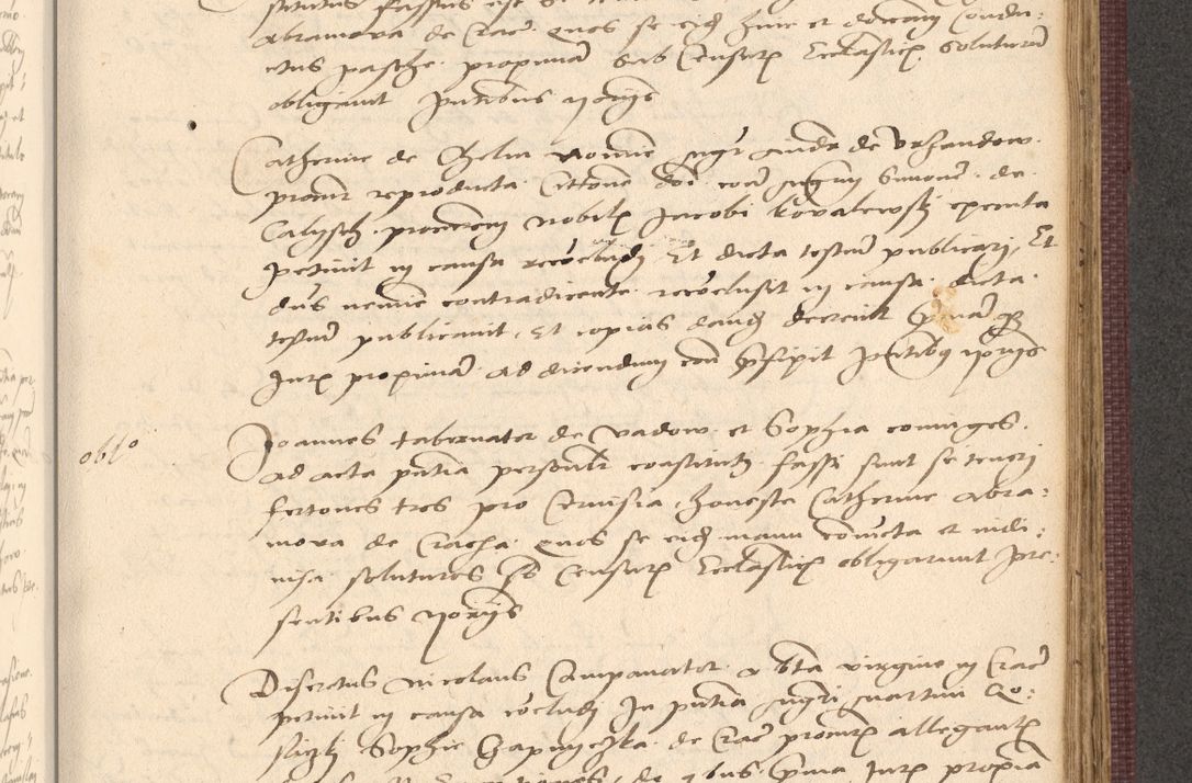 Zdjęcie nr 757 dla obiektu archiwalnego: Acta actorum, obligacionum sententiarumque tam interlocutoriarum quam diffinitivarum coram reverendo domino Thoma Roschnowsky canonico et officiali Cracoviensi generali ad annum Domini 1534, indicione septima, pontificatus sanctissimi in Christo patris domini et domini Clementis pape septimi, anno ipsius undecimo vel alias, ut dicitur vacante sede apostolica feliciter continuantur