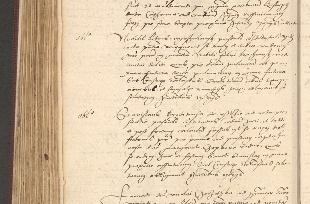 Zdjęcie nr 752 dla obiektu archiwalnego: Acta actorum, obligacionum sententiarumque tam interlocutoriarum quam diffinitivarum coram reverendo domino Thoma Roschnowsky canonico et officiali Cracoviensi generali ad annum Domini 1534, indicione septima, pontificatus sanctissimi in Christo patris domini et domini Clementis pape septimi, anno ipsius undecimo vel alias, ut dicitur vacante sede apostolica feliciter continuantur