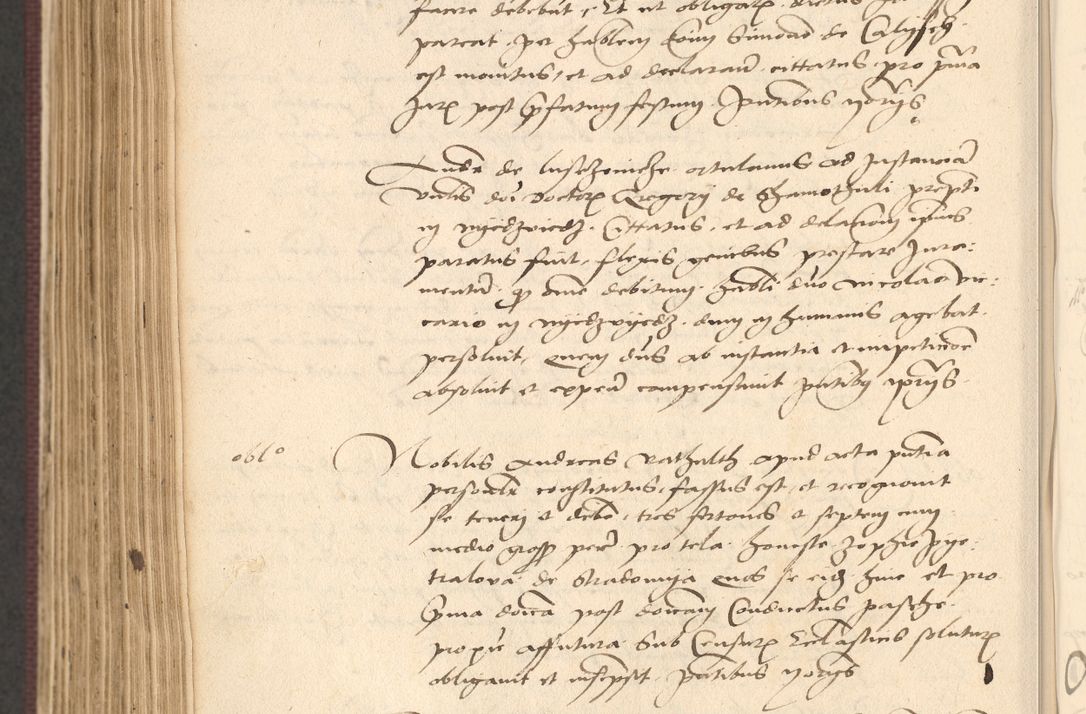Zdjęcie nr 748 dla obiektu archiwalnego: Acta actorum, obligacionum sententiarumque tam interlocutoriarum quam diffinitivarum coram reverendo domino Thoma Roschnowsky canonico et officiali Cracoviensi generali ad annum Domini 1534, indicione septima, pontificatus sanctissimi in Christo patris domini et domini Clementis pape septimi, anno ipsius undecimo vel alias, ut dicitur vacante sede apostolica feliciter continuantur