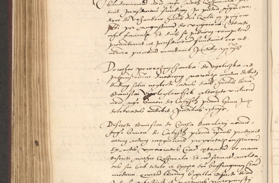 Zdjęcie nr 746 dla obiektu archiwalnego: Acta actorum, obligacionum sententiarumque tam interlocutoriarum quam diffinitivarum coram reverendo domino Thoma Roschnowsky canonico et officiali Cracoviensi generali ad annum Domini 1534, indicione septima, pontificatus sanctissimi in Christo patris domini et domini Clementis pape septimi, anno ipsius undecimo vel alias, ut dicitur vacante sede apostolica feliciter continuantur