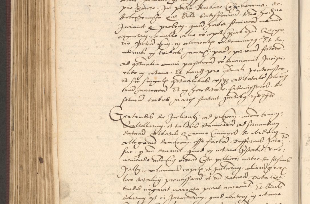 Zdjęcie nr 742 dla obiektu archiwalnego: Acta actorum, obligacionum sententiarumque tam interlocutoriarum quam diffinitivarum coram reverendo domino Thoma Roschnowsky canonico et officiali Cracoviensi generali ad annum Domini 1534, indicione septima, pontificatus sanctissimi in Christo patris domini et domini Clementis pape septimi, anno ipsius undecimo vel alias, ut dicitur vacante sede apostolica feliciter continuantur