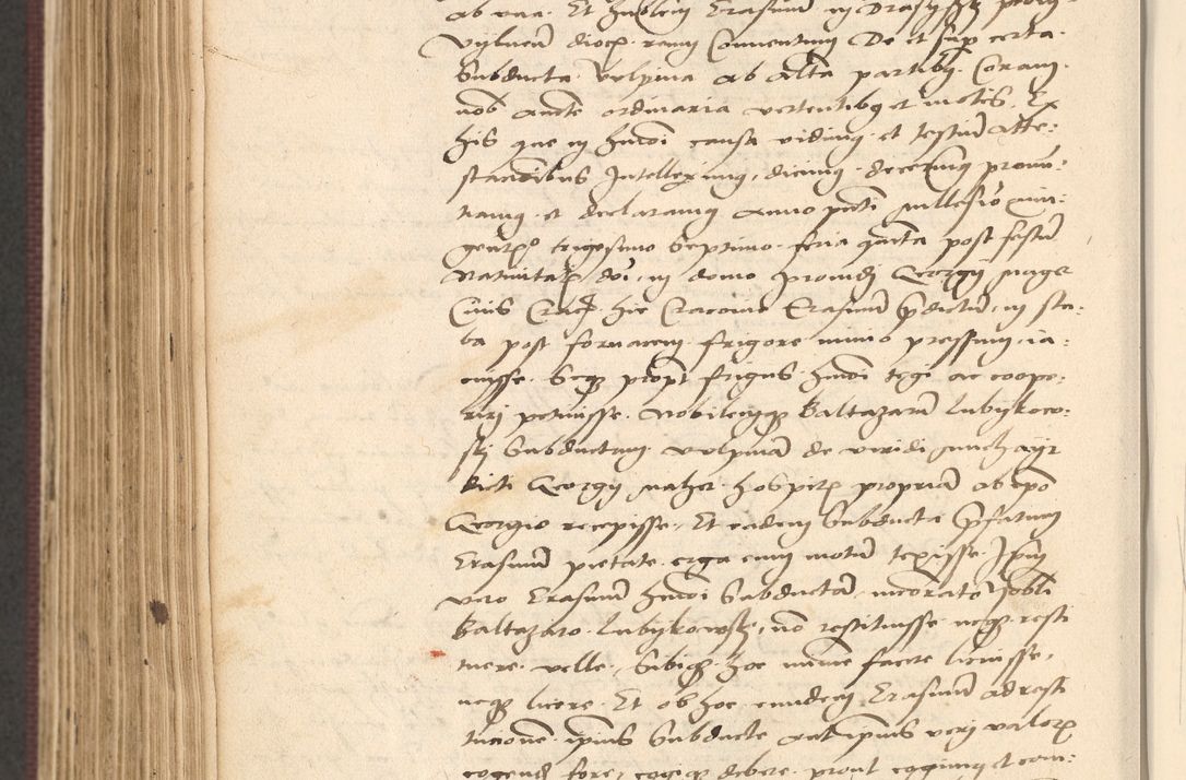Zdjęcie nr 736 dla obiektu archiwalnego: Acta actorum, obligacionum sententiarumque tam interlocutoriarum quam diffinitivarum coram reverendo domino Thoma Roschnowsky canonico et officiali Cracoviensi generali ad annum Domini 1534, indicione septima, pontificatus sanctissimi in Christo patris domini et domini Clementis pape septimi, anno ipsius undecimo vel alias, ut dicitur vacante sede apostolica feliciter continuantur