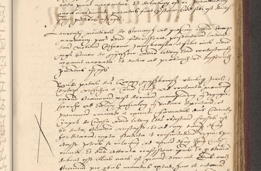 Zdjęcie nr 737 dla obiektu archiwalnego: Acta actorum, obligacionum sententiarumque tam interlocutoriarum quam diffinitivarum coram reverendo domino Thoma Roschnowsky canonico et officiali Cracoviensi generali ad annum Domini 1534, indicione septima, pontificatus sanctissimi in Christo patris domini et domini Clementis pape septimi, anno ipsius undecimo vel alias, ut dicitur vacante sede apostolica feliciter continuantur