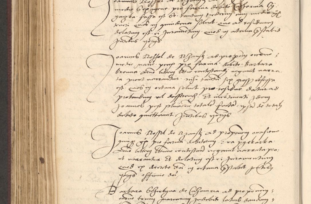 Zdjęcie nr 734 dla obiektu archiwalnego: Acta actorum, obligacionum sententiarumque tam interlocutoriarum quam diffinitivarum coram reverendo domino Thoma Roschnowsky canonico et officiali Cracoviensi generali ad annum Domini 1534, indicione septima, pontificatus sanctissimi in Christo patris domini et domini Clementis pape septimi, anno ipsius undecimo vel alias, ut dicitur vacante sede apostolica feliciter continuantur