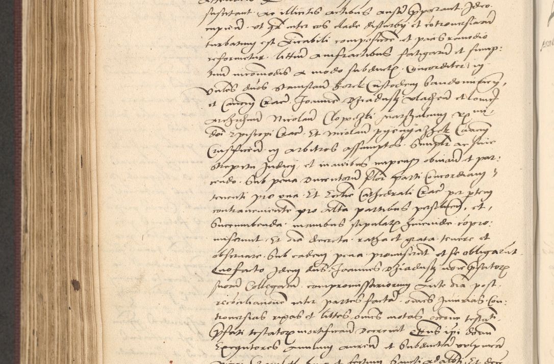 Zdjęcie nr 732 dla obiektu archiwalnego: Acta actorum, obligacionum sententiarumque tam interlocutoriarum quam diffinitivarum coram reverendo domino Thoma Roschnowsky canonico et officiali Cracoviensi generali ad annum Domini 1534, indicione septima, pontificatus sanctissimi in Christo patris domini et domini Clementis pape septimi, anno ipsius undecimo vel alias, ut dicitur vacante sede apostolica feliciter continuantur
