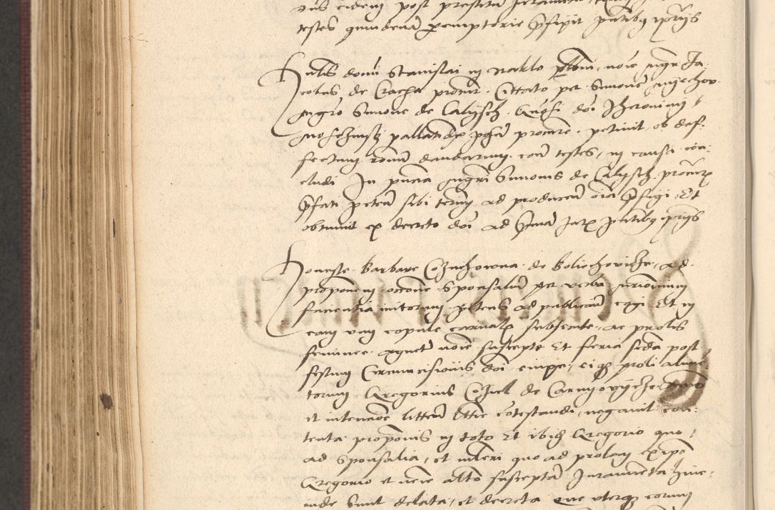 Zdjęcie nr 730 dla obiektu archiwalnego: Acta actorum, obligacionum sententiarumque tam interlocutoriarum quam diffinitivarum coram reverendo domino Thoma Roschnowsky canonico et officiali Cracoviensi generali ad annum Domini 1534, indicione septima, pontificatus sanctissimi in Christo patris domini et domini Clementis pape septimi, anno ipsius undecimo vel alias, ut dicitur vacante sede apostolica feliciter continuantur