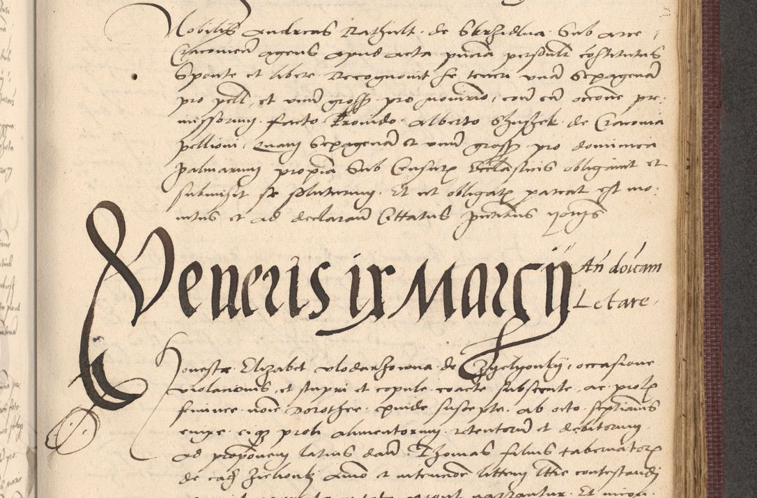 Zdjęcie nr 729 dla obiektu archiwalnego: Acta actorum, obligacionum sententiarumque tam interlocutoriarum quam diffinitivarum coram reverendo domino Thoma Roschnowsky canonico et officiali Cracoviensi generali ad annum Domini 1534, indicione septima, pontificatus sanctissimi in Christo patris domini et domini Clementis pape septimi, anno ipsius undecimo vel alias, ut dicitur vacante sede apostolica feliciter continuantur