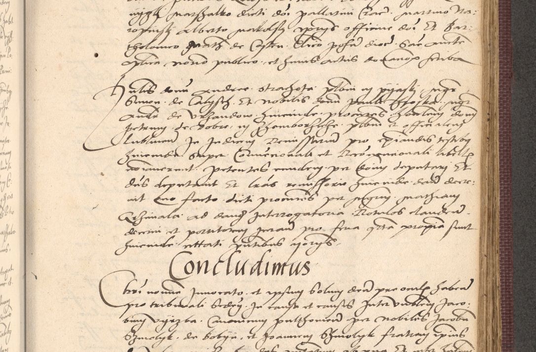 Zdjęcie nr 723 dla obiektu archiwalnego: Acta actorum, obligacionum sententiarumque tam interlocutoriarum quam diffinitivarum coram reverendo domino Thoma Roschnowsky canonico et officiali Cracoviensi generali ad annum Domini 1534, indicione septima, pontificatus sanctissimi in Christo patris domini et domini Clementis pape septimi, anno ipsius undecimo vel alias, ut dicitur vacante sede apostolica feliciter continuantur
