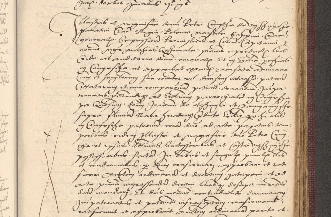 Zdjęcie nr 721 dla obiektu archiwalnego: Acta actorum, obligacionum sententiarumque tam interlocutoriarum quam diffinitivarum coram reverendo domino Thoma Roschnowsky canonico et officiali Cracoviensi generali ad annum Domini 1534, indicione septima, pontificatus sanctissimi in Christo patris domini et domini Clementis pape septimi, anno ipsius undecimo vel alias, ut dicitur vacante sede apostolica feliciter continuantur