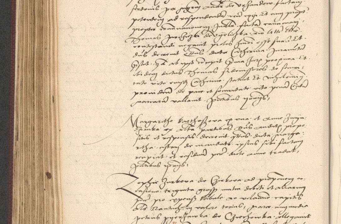 Zdjęcie nr 720 dla obiektu archiwalnego: Acta actorum, obligacionum sententiarumque tam interlocutoriarum quam diffinitivarum coram reverendo domino Thoma Roschnowsky canonico et officiali Cracoviensi generali ad annum Domini 1534, indicione septima, pontificatus sanctissimi in Christo patris domini et domini Clementis pape septimi, anno ipsius undecimo vel alias, ut dicitur vacante sede apostolica feliciter continuantur