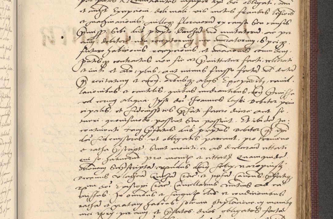Zdjęcie nr 717 dla obiektu archiwalnego: Acta actorum, obligacionum sententiarumque tam interlocutoriarum quam diffinitivarum coram reverendo domino Thoma Roschnowsky canonico et officiali Cracoviensi generali ad annum Domini 1534, indicione septima, pontificatus sanctissimi in Christo patris domini et domini Clementis pape septimi, anno ipsius undecimo vel alias, ut dicitur vacante sede apostolica feliciter continuantur