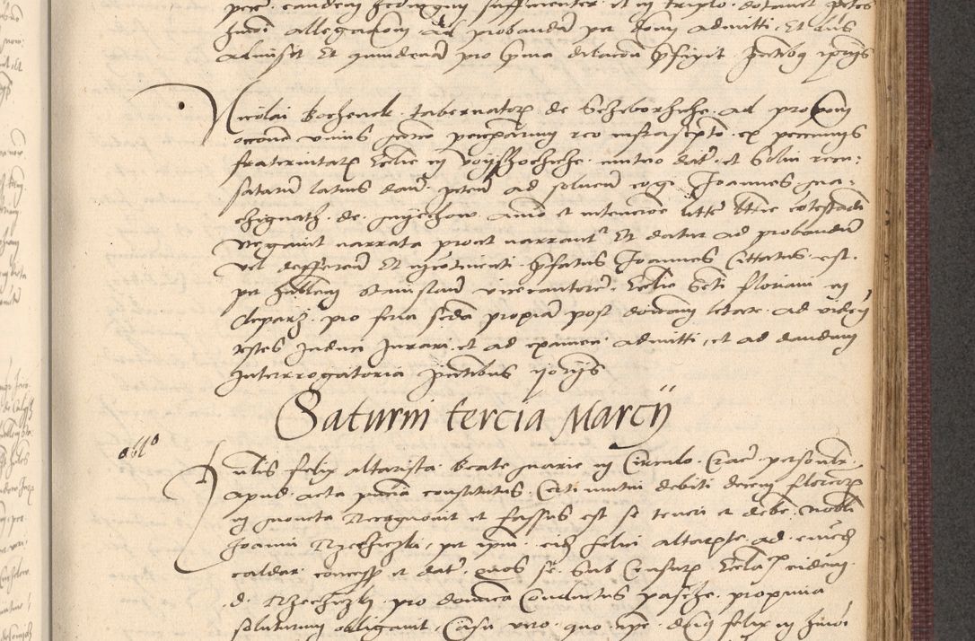 Zdjęcie nr 715 dla obiektu archiwalnego: Acta actorum, obligacionum sententiarumque tam interlocutoriarum quam diffinitivarum coram reverendo domino Thoma Roschnowsky canonico et officiali Cracoviensi generali ad annum Domini 1534, indicione septima, pontificatus sanctissimi in Christo patris domini et domini Clementis pape septimi, anno ipsius undecimo vel alias, ut dicitur vacante sede apostolica feliciter continuantur