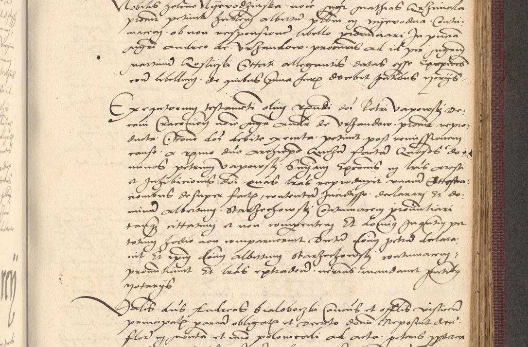 Zdjęcie nr 713 dla obiektu archiwalnego: Acta actorum, obligacionum sententiarumque tam interlocutoriarum quam diffinitivarum coram reverendo domino Thoma Roschnowsky canonico et officiali Cracoviensi generali ad annum Domini 1534, indicione septima, pontificatus sanctissimi in Christo patris domini et domini Clementis pape septimi, anno ipsius undecimo vel alias, ut dicitur vacante sede apostolica feliciter continuantur