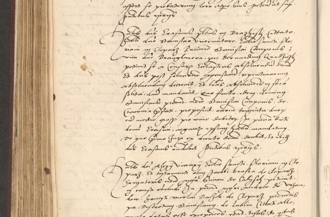 Zdjęcie nr 710 dla obiektu archiwalnego: Acta actorum, obligacionum sententiarumque tam interlocutoriarum quam diffinitivarum coram reverendo domino Thoma Roschnowsky canonico et officiali Cracoviensi generali ad annum Domini 1534, indicione septima, pontificatus sanctissimi in Christo patris domini et domini Clementis pape septimi, anno ipsius undecimo vel alias, ut dicitur vacante sede apostolica feliciter continuantur