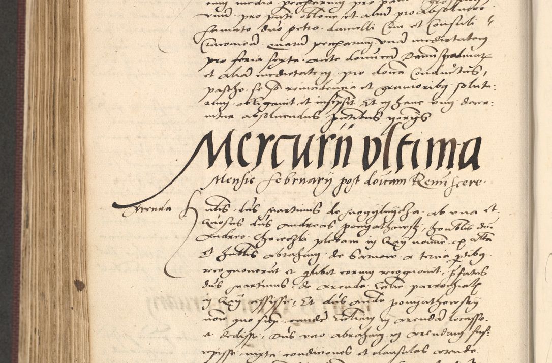 Zdjęcie nr 708 dla obiektu archiwalnego: Acta actorum, obligacionum sententiarumque tam interlocutoriarum quam diffinitivarum coram reverendo domino Thoma Roschnowsky canonico et officiali Cracoviensi generali ad annum Domini 1534, indicione septima, pontificatus sanctissimi in Christo patris domini et domini Clementis pape septimi, anno ipsius undecimo vel alias, ut dicitur vacante sede apostolica feliciter continuantur