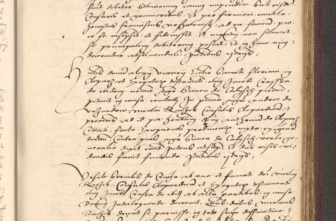 Zdjęcie nr 705 dla obiektu archiwalnego: Acta actorum, obligacionum sententiarumque tam interlocutoriarum quam diffinitivarum coram reverendo domino Thoma Roschnowsky canonico et officiali Cracoviensi generali ad annum Domini 1534, indicione septima, pontificatus sanctissimi in Christo patris domini et domini Clementis pape septimi, anno ipsius undecimo vel alias, ut dicitur vacante sede apostolica feliciter continuantur