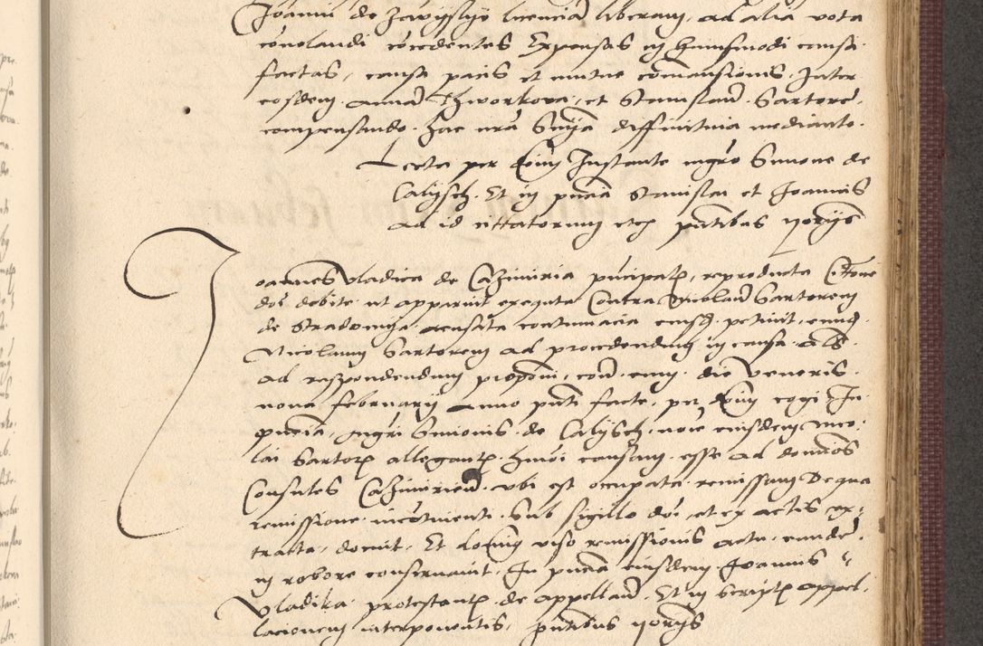 Zdjęcie nr 703 dla obiektu archiwalnego: Acta actorum, obligacionum sententiarumque tam interlocutoriarum quam diffinitivarum coram reverendo domino Thoma Roschnowsky canonico et officiali Cracoviensi generali ad annum Domini 1534, indicione septima, pontificatus sanctissimi in Christo patris domini et domini Clementis pape septimi, anno ipsius undecimo vel alias, ut dicitur vacante sede apostolica feliciter continuantur