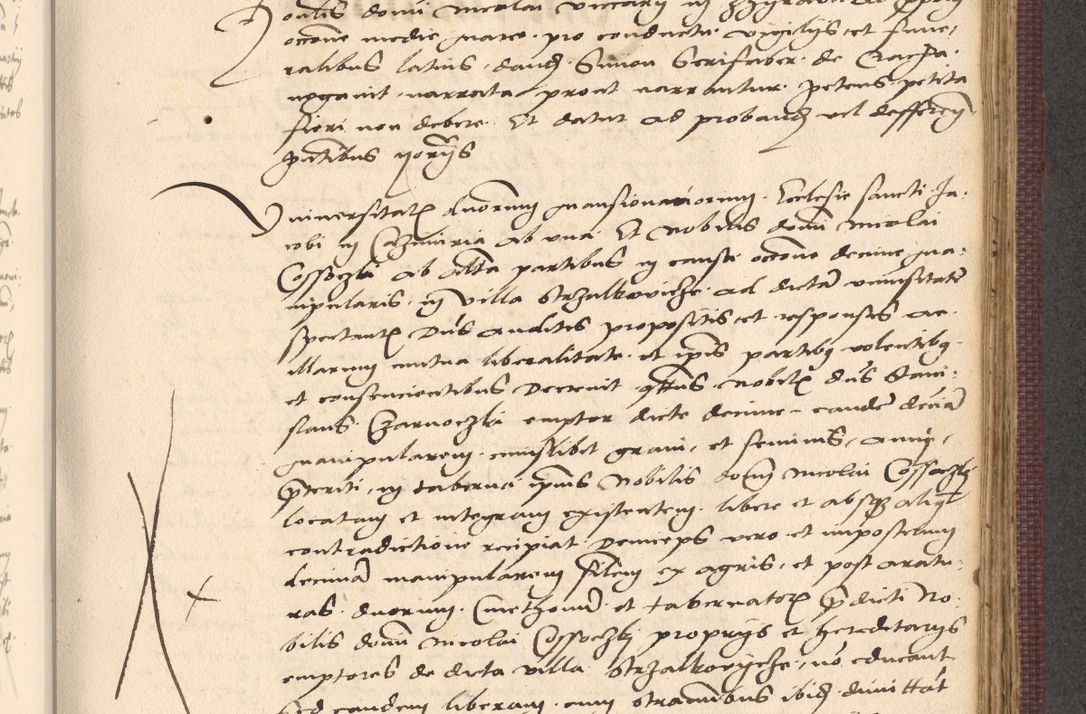 Zdjęcie nr 701 dla obiektu archiwalnego: Acta actorum, obligacionum sententiarumque tam interlocutoriarum quam diffinitivarum coram reverendo domino Thoma Roschnowsky canonico et officiali Cracoviensi generali ad annum Domini 1534, indicione septima, pontificatus sanctissimi in Christo patris domini et domini Clementis pape septimi, anno ipsius undecimo vel alias, ut dicitur vacante sede apostolica feliciter continuantur